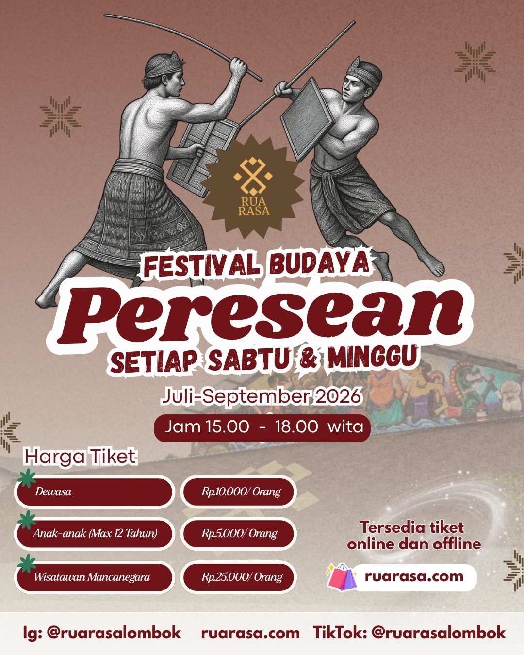 Event Peresean Lombok - 1